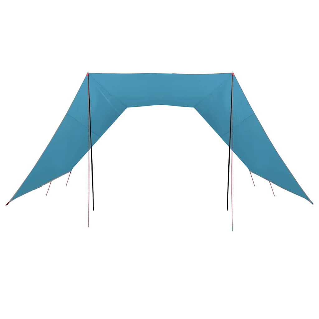 vidaXL Water Resistant Tarp -Person 250 x 240 x 220 cm Waterproof - Blue