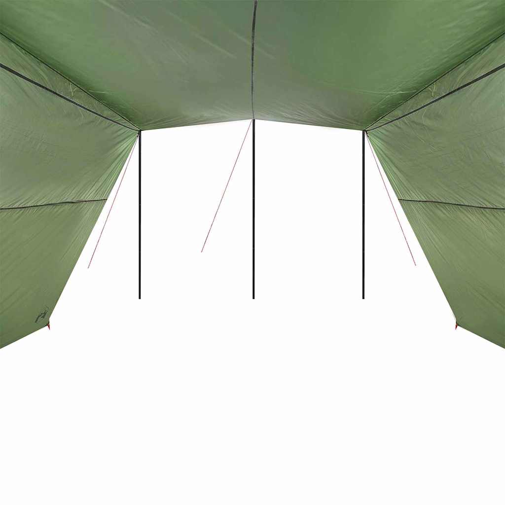vidaXL Water Resistant Tarp -Person 302 x 240 x 240 cm Waterproof - Green