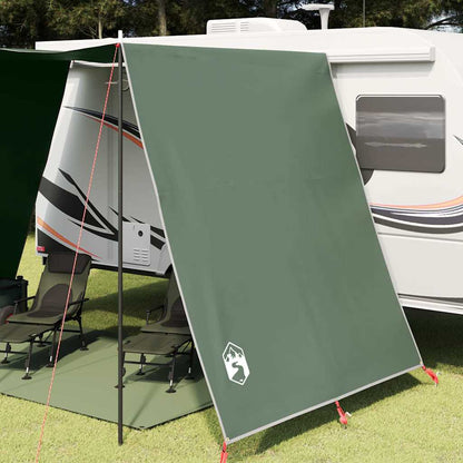 vidaXL Water Resistant Tarp -Person 302 x 240 x 240 cm Waterproof - Green