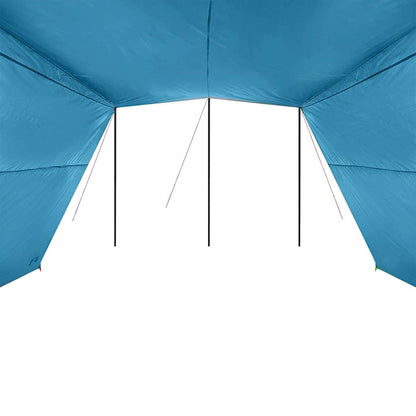 vidaXL Water Resistant Tarp -Person 302 x 240 x 240 cm Waterproof - Blue