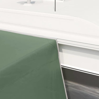 vidaXL Water Resistant Tarp -Person 402 x 240 x 240 cm Waterproof - Green