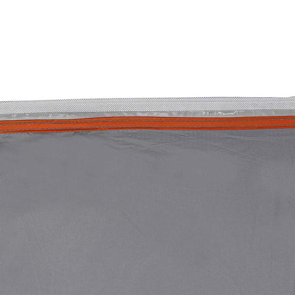 vidaXL Water Resistant Tarp -Person 402 x 240 x 230 cm Waterproof - Grey