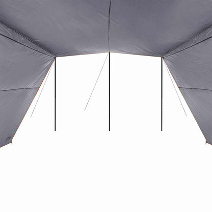 vidaXL Water Resistant Tarp -Person 402 x 240 x 230 cm Waterproof - Grey