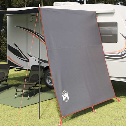 vidaXL Water Resistant Tarp -Person 402 x 240 x 230 cm Waterproof - Grey