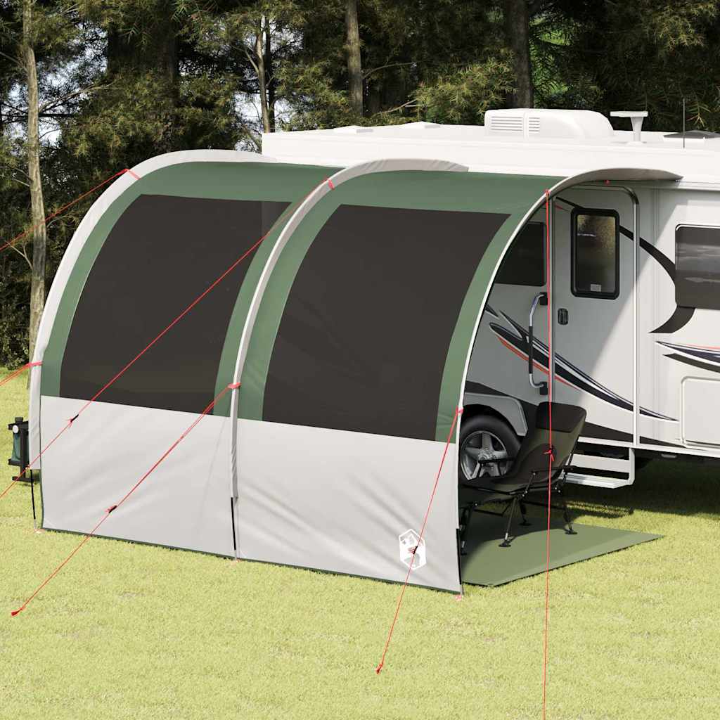 vidaXL Water Resistant Tarp -Person 260 x 350 x 260 cm Waterproof - Green