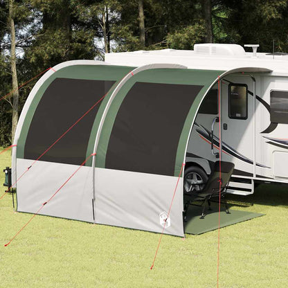 vidaXL Water Resistant Tarp -Person 260 x 350 x 260 cm Waterproof - Green