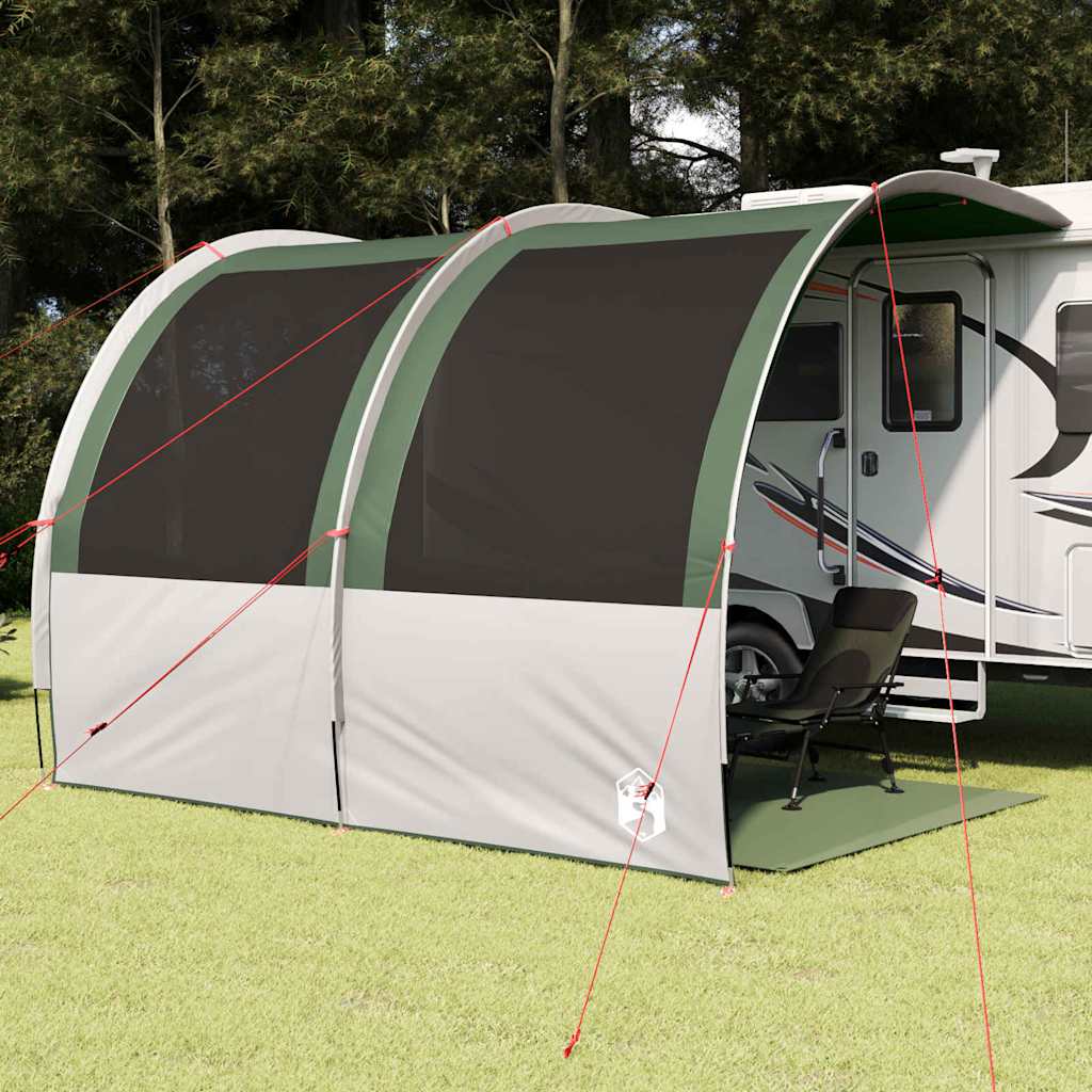 vidaXL Water Resistant Tarp -Person 260 x 350 x 260 cm Waterproof - Green