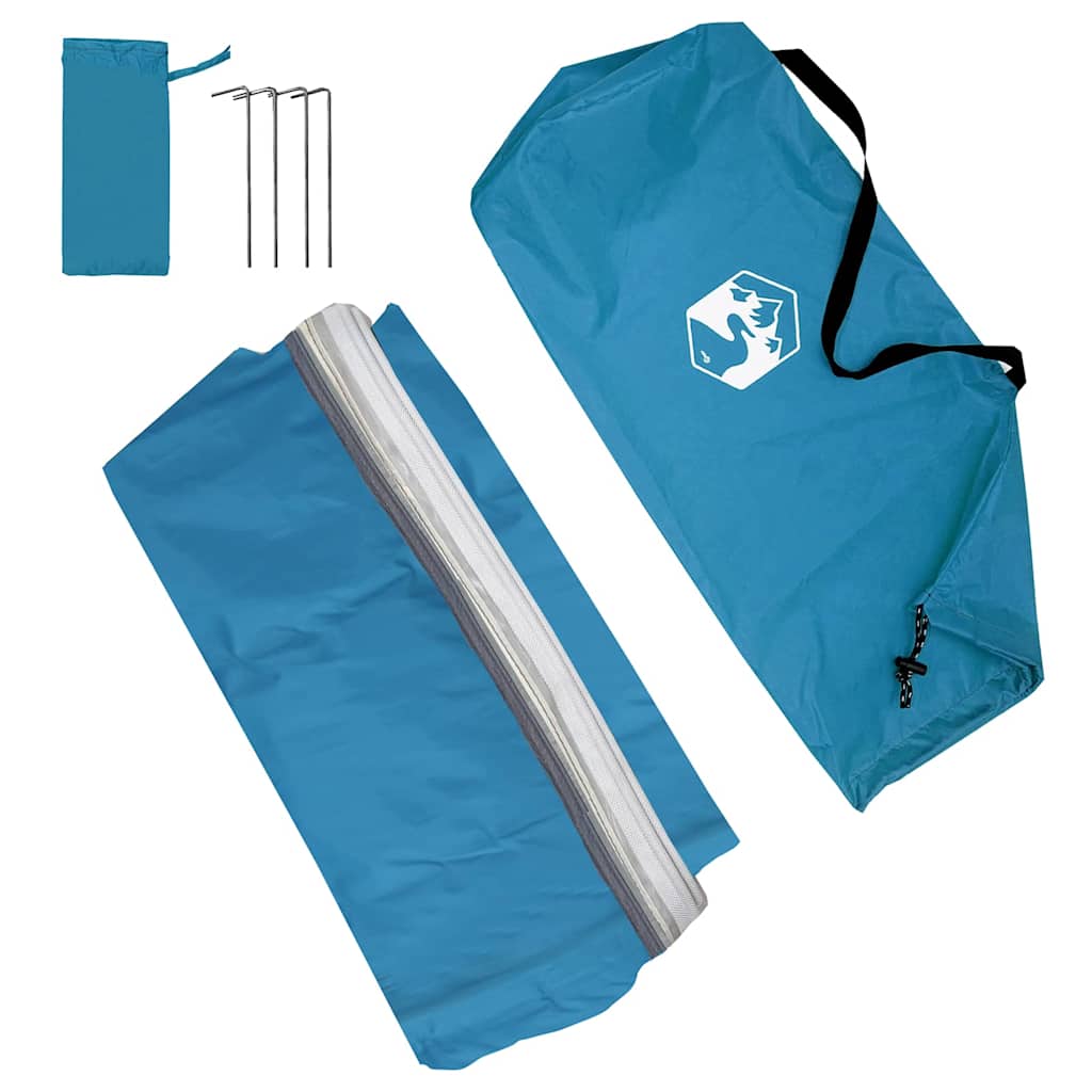 vidaXL Tailgate Tent 190 x 150 x 185 cm Waterproof Blue Taffeta