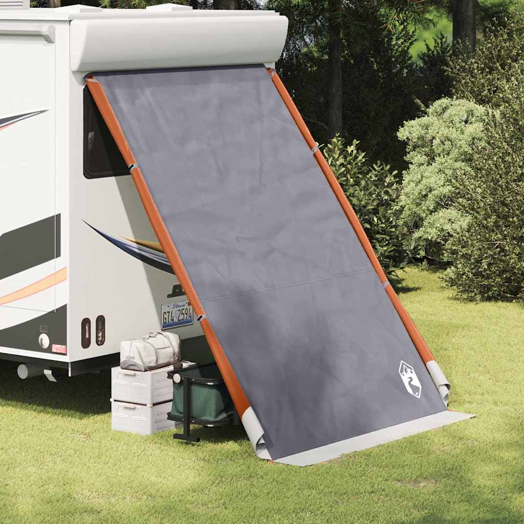 vidaXL Tailgate Tent 190 x 150 x 185 cm Grey and Orange Taffeta