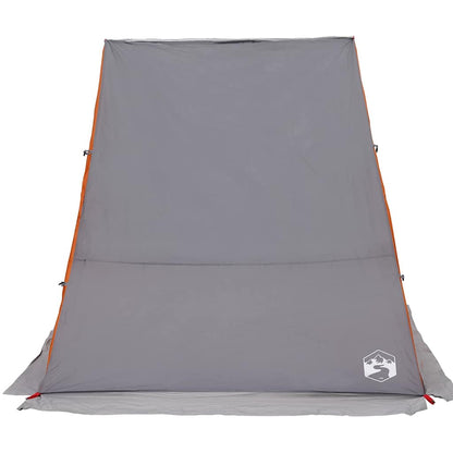 vidaXL Tailgate Tent 190 x 150 x 185 cm Grey and Orange Taffeta