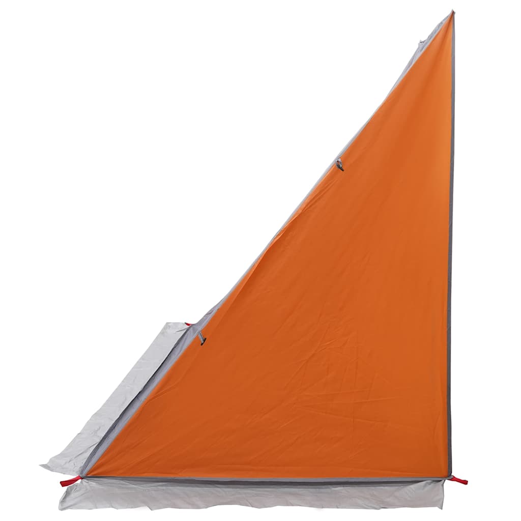 vidaXL Tailgate Tent 190 x 150 x 185 cm Grey and Orange Taffeta