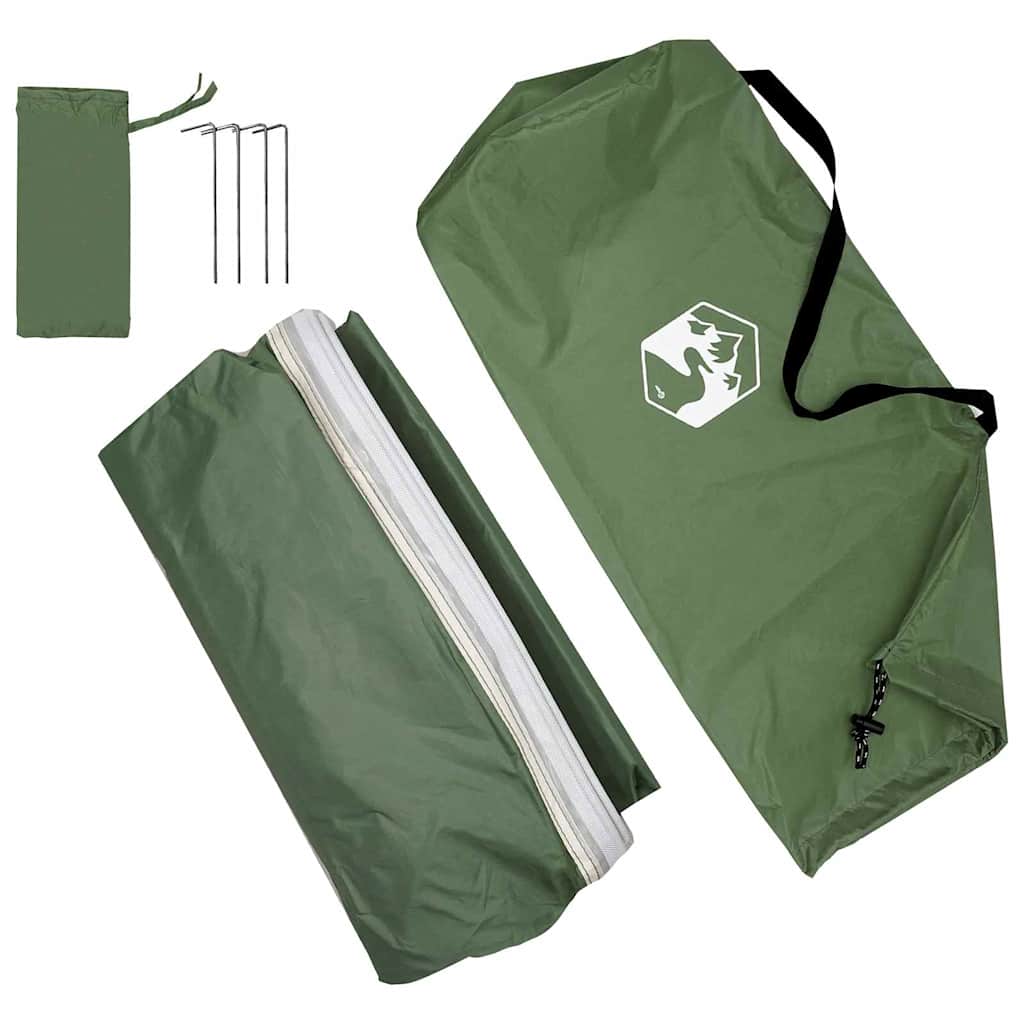 vidaXL Tailgate Tent 190 x 150 x 185 cm Waterproof Green Taffeta