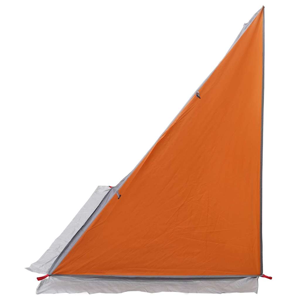 vidaXL Tailgate Tent 190 x 150 x 185 cm Grey and Orange Taffeta - 38873