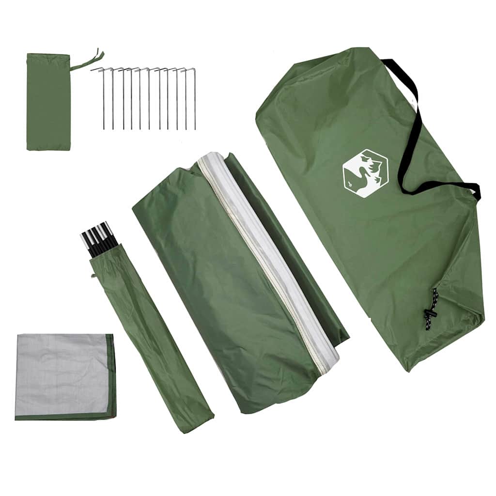 vidaXL Tailgate Tent 194 x 180 x 210 cm Green Taffeta