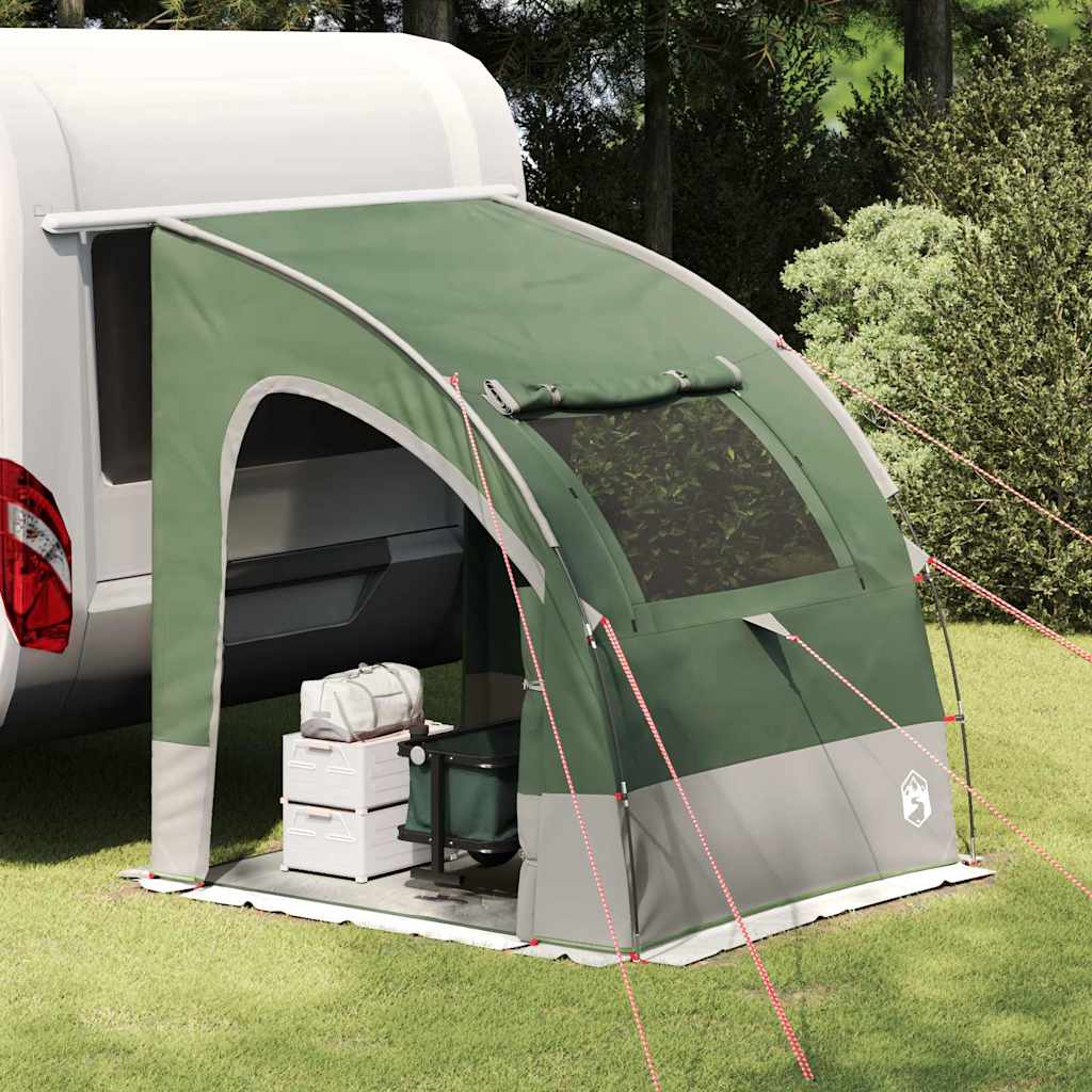 vidaXL Tailgate Tent 194 x 180 x 210 cm Green Taffeta