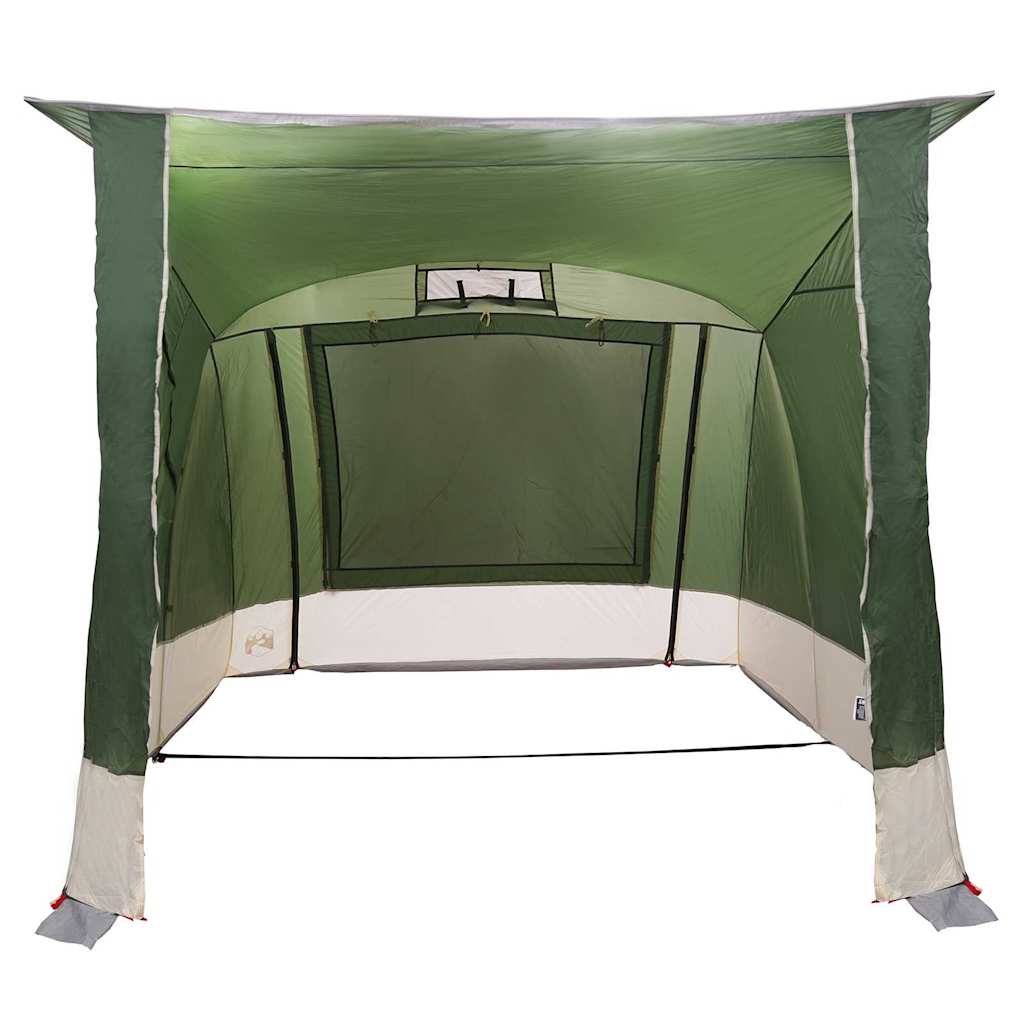 vidaXL Tailgate Tent 285 x 255 x 245 cm Waterproof Green Taffeta