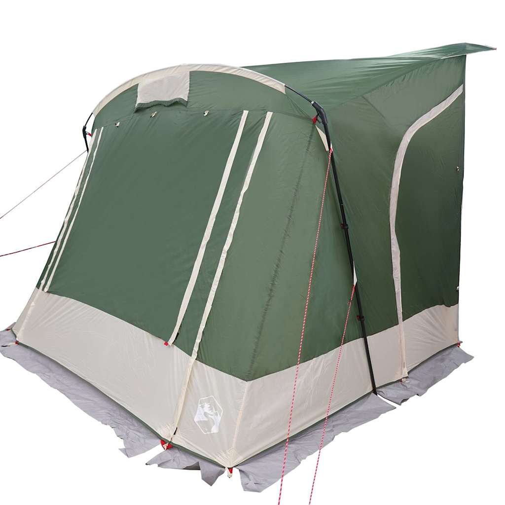 vidaXL Tailgate Tent 285 x 255 x 245 cm Waterproof Green Taffeta