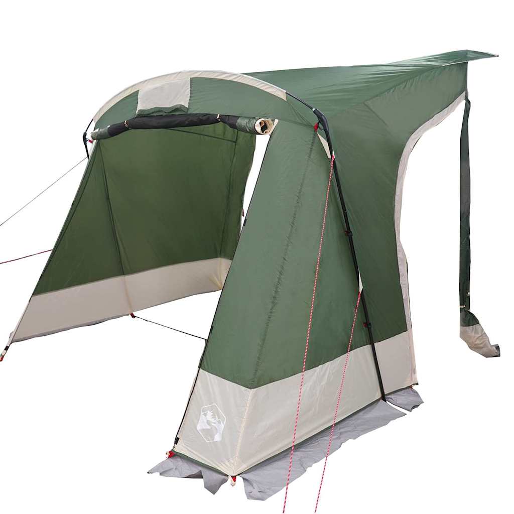 vidaXL Tailgate Tent 285 x 255 x 245 cm Waterproof Green Taffeta