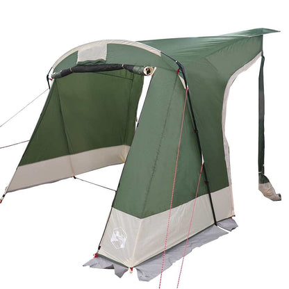 vidaXL Tailgate Tent 285 x 255 x 245 cm Waterproof Green Taffeta
