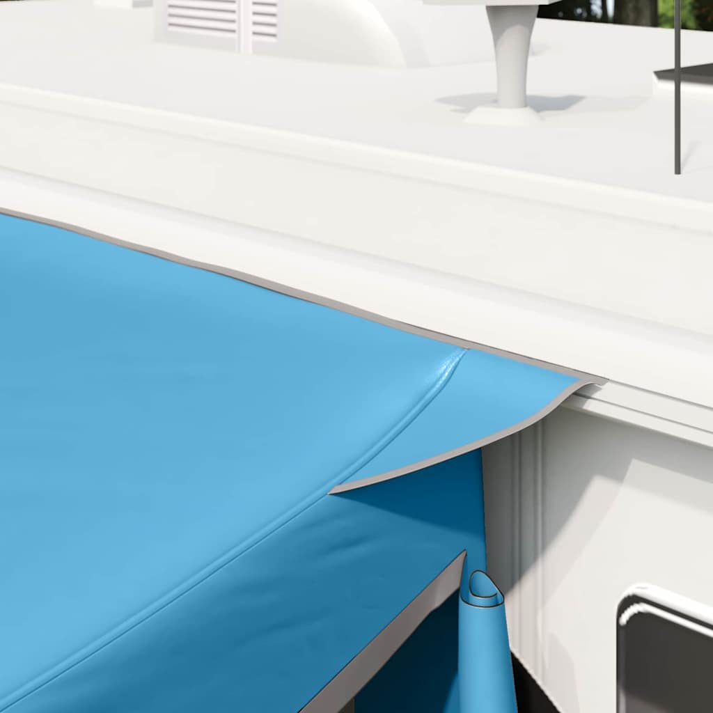 vidaXL Tailgate Tent -Person 285 x 255 x 245 cm Blue Taffeta