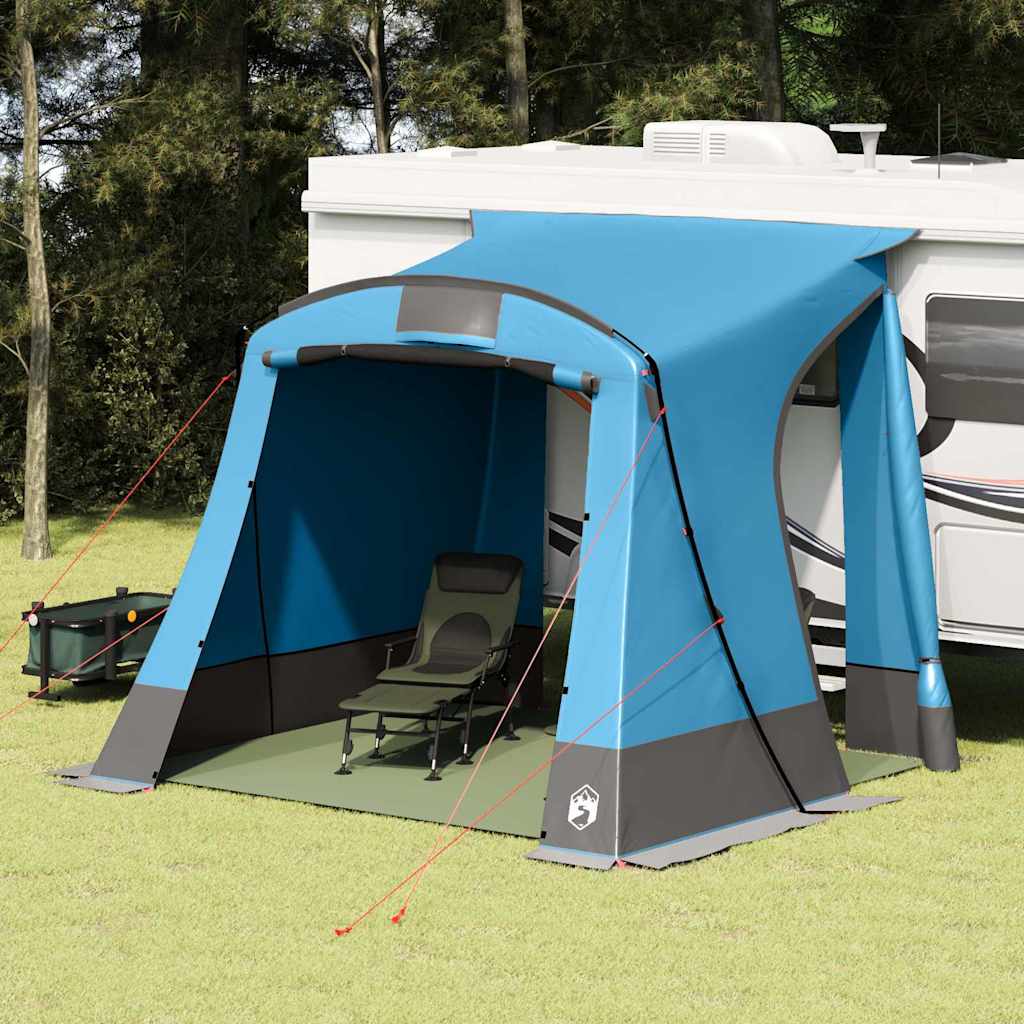 vidaXL Tailgate Tent -Person 285 x 255 x 245 cm Blue Taffeta
