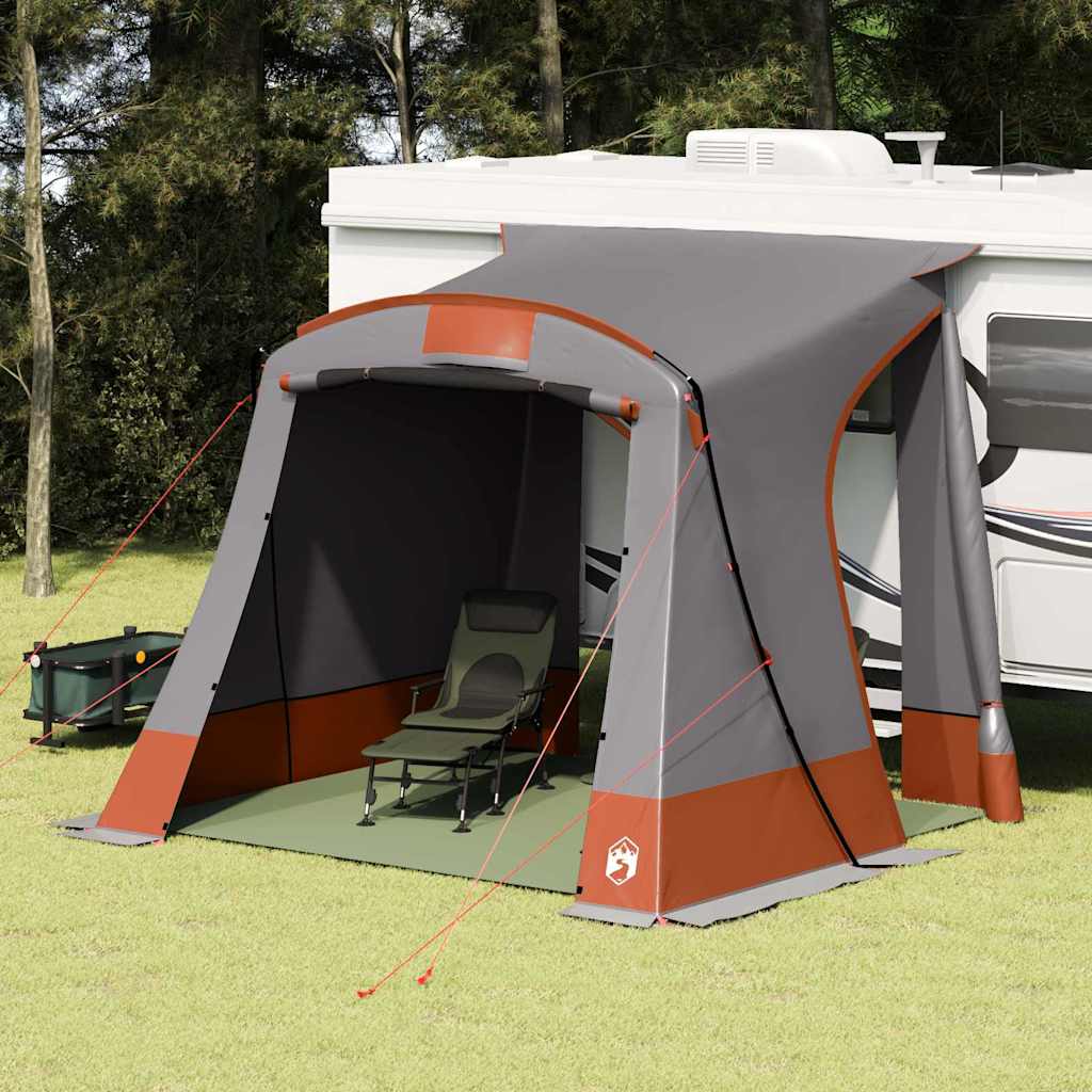 vidaXL Tailgate Tent -Person 285 x 255 x 245 cm Grey and Orange