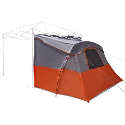 vidaXL Inner Tent with Roof Grey and Orange 280 x 220 x 176 cm Taffeta