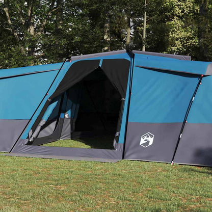 vidaXL Family Tent 16-Person Waterproof Blue Taffeta - 833 x 585 x 216 cm