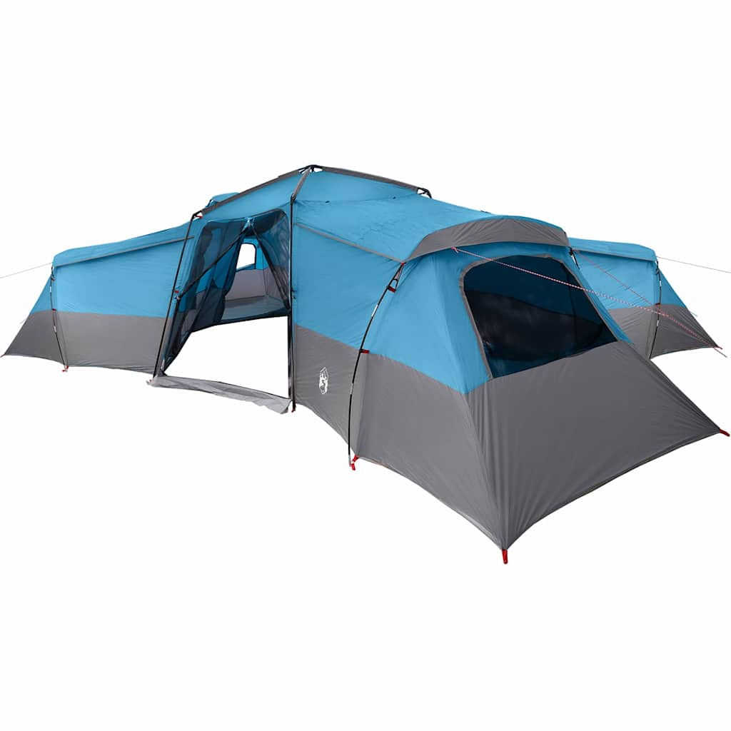 vidaXL Family Tent 16-Person Waterproof Blue Taffeta - 833 x 585 x 216 cm