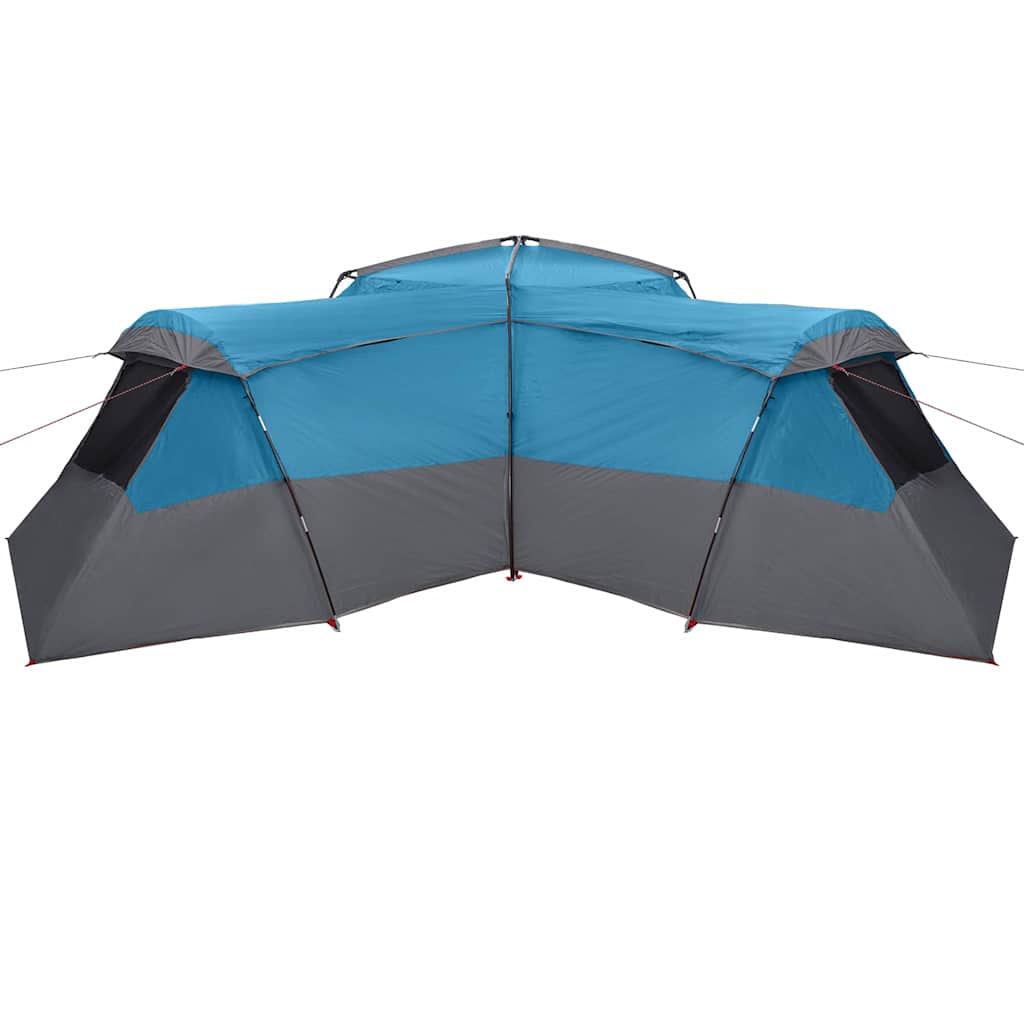 vidaXL Family Tent 16-Person Waterproof Blue Taffeta - 833 x 585 x 216 cm