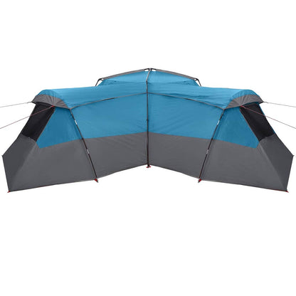 vidaXL Family Tent 16-Person Waterproof Blue Taffeta - 833 x 585 x 216 cm
