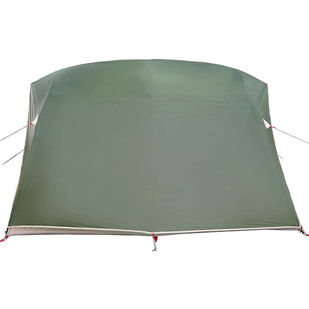 vidaXL Camping Tent 4-Person Waterproof Green Taffeta - 320 x 275 x 190 cm