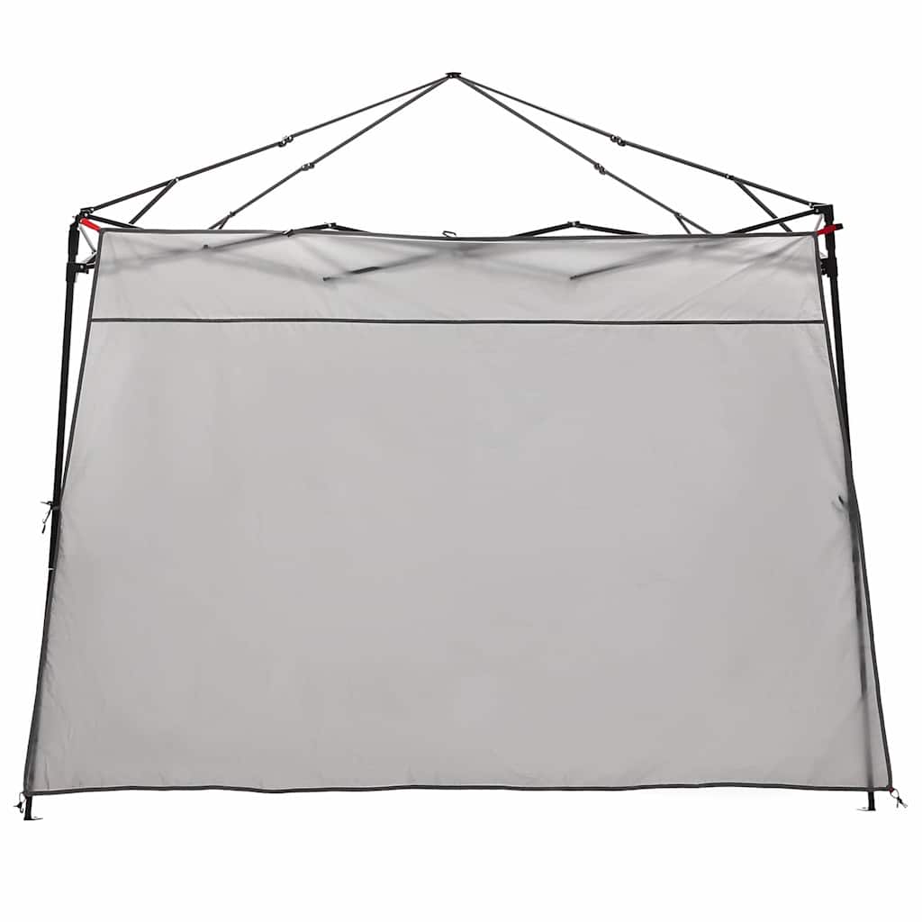 vidaXL Inner Tent 6-Person Grey and Orange Taffeta - 303 x 303 x 196 cm
