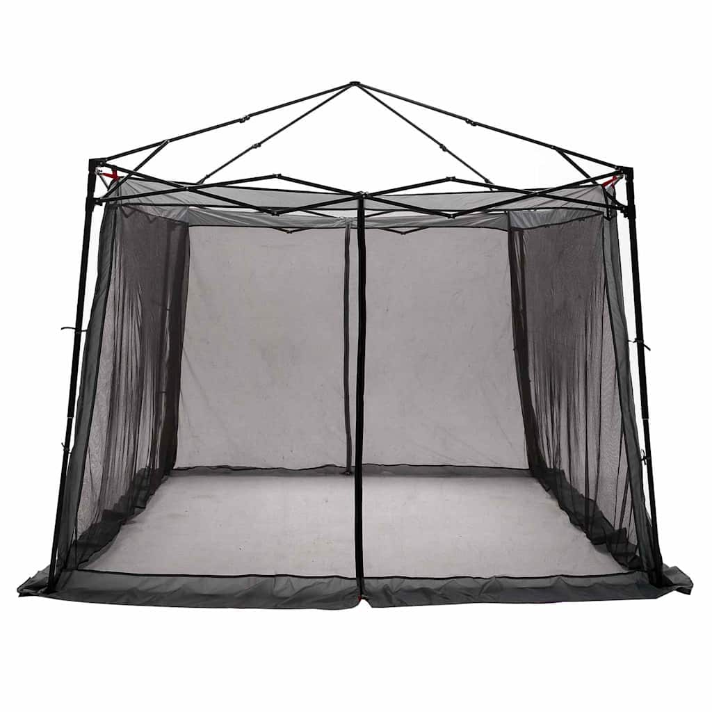 vidaXL Inner Tent 6-Person Grey and Orange Taffeta - 303 x 303 x 196 cm