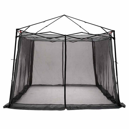 vidaXL Inner Tent 6-Person Grey and Orange Taffeta - 303 x 303 x 196 cm