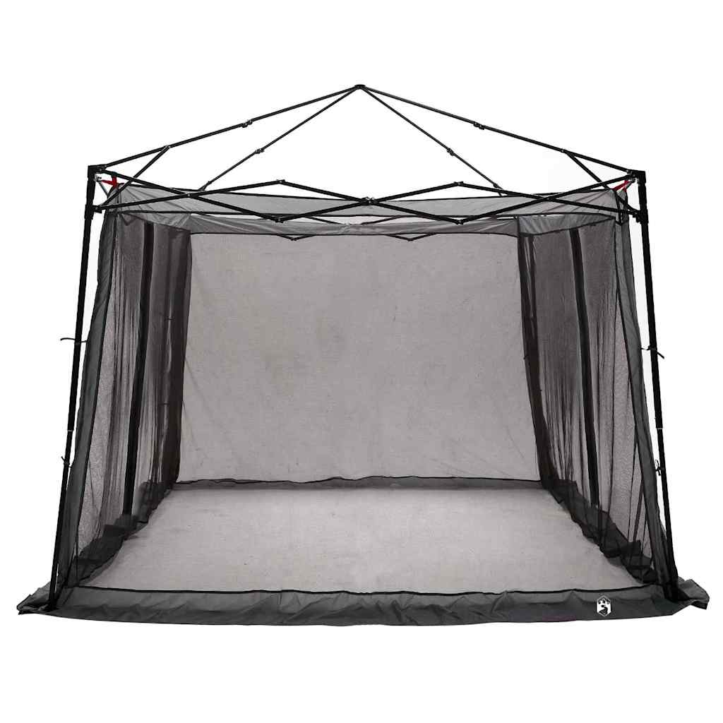 vidaXL Inner Tent 6-Person Grey and Orange Taffeta - 303 x 303 x 196 cm