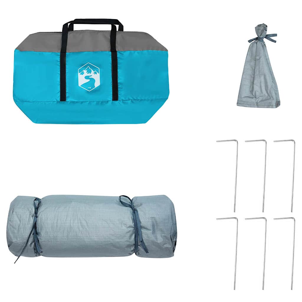 vidaXL Inner Tent 6-Person Blue Taffeta - 290 x 288 x 234 cm