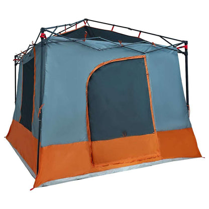 vidaXL Inner Tent 6-Person Grey and Orange Taffeta - 290 x 288 x 234 cm