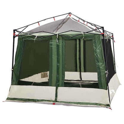 vidaXL Inner Tent 6-Person Green Taffeta - 291 x 291 x 240 cm