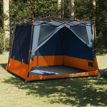 vidaXL Inner Tent 6-Person Grey and Orange Taffeta - 291 x 291 x 240 cm