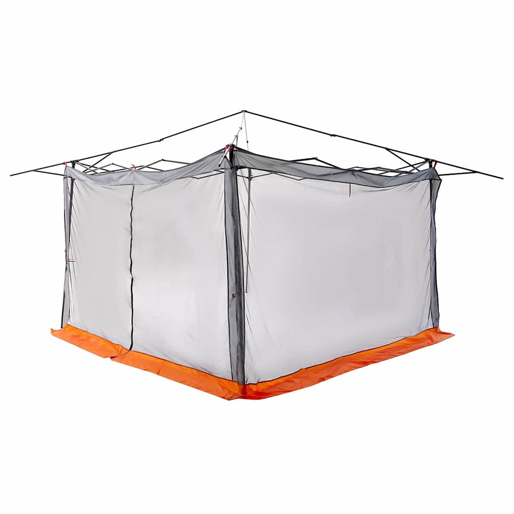 vidaXL Inner Tent 8-Person Grey and Orange Taffeta - 520 x 520 x 190 cm