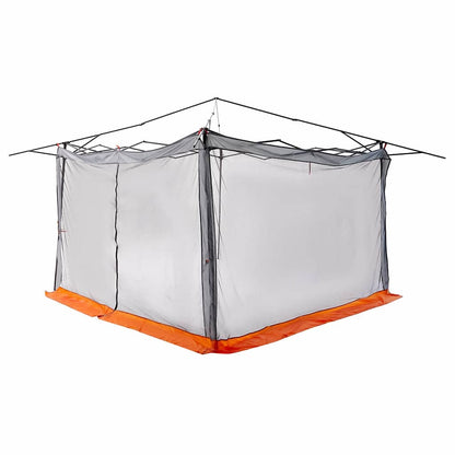 vidaXL Inner Tent 8-Person Grey and Orange Taffeta - 520 x 520 x 190 cm