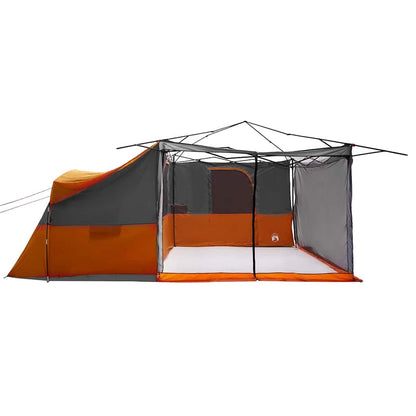 vidaXL Inner Tent 8-Person Grey and Orange Taffeta - 520 x 520 x 190 cm