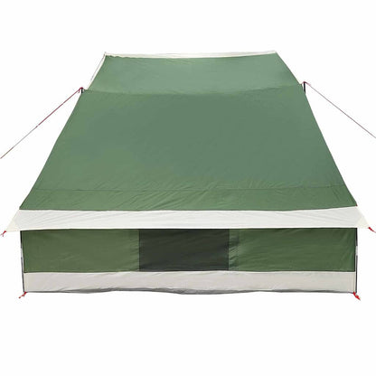 vidaXL Camping Tent 2-Person Waterproof Green Taffeta - 223 x 163 x 130 cm