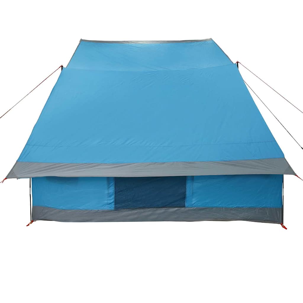 vidaXL Camping Tent 2-Person Waterproof Blue Taffeta - 223 x 163 x 130 cm