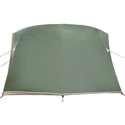 vidaXL Camping Tent 2-Person Waterproof Green Taffeta - 275 x 230 x 140 cm