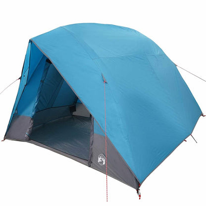 vidaXL Camping Tent 2-Person Waterproof Blue Taffeta - 275 x 230 x 140 cm