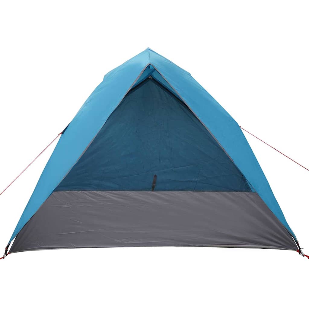 vidaXL Camping Tent 2-Person Waterproof Blue Taffeta - 275 x 230 x 140 cm