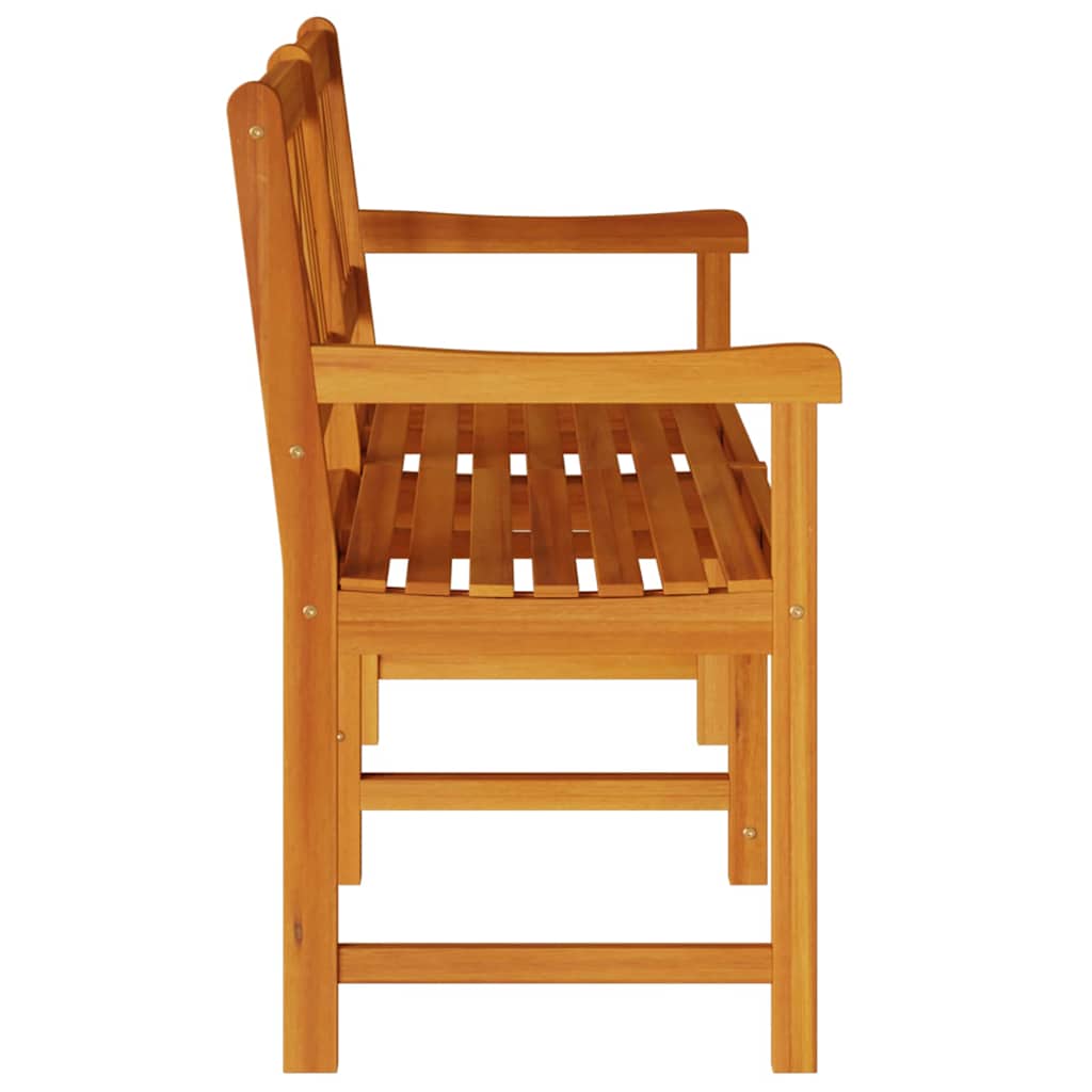 vidaXL Outdoor Bench Natural 150 x 56 x 90 cm Solid Acacia Wood - Brown