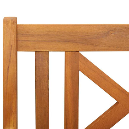 vidaXL Outdoor Bench Natural 180 x 56 x 90 cm Solid Acacia Wood - Brown